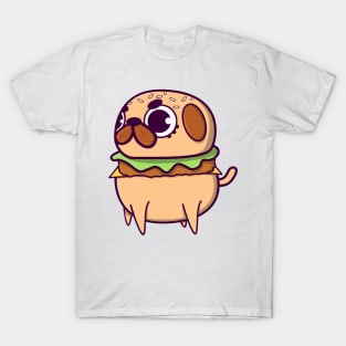 Pug Burger T-Shirt